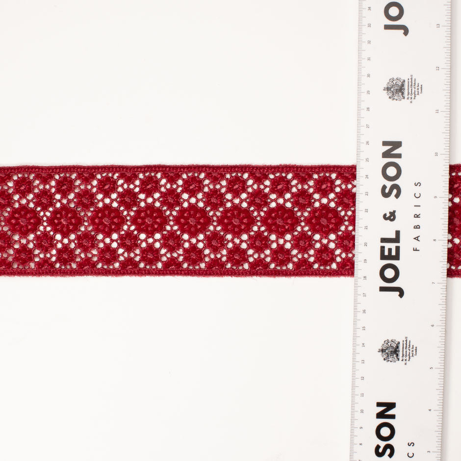 Red Velvet French Trim
