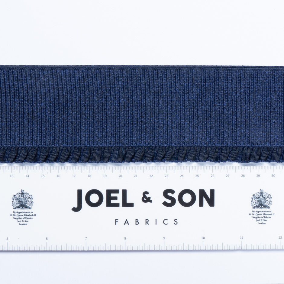 Navy Blue Wide Ribbed Stretch Cuff Trim