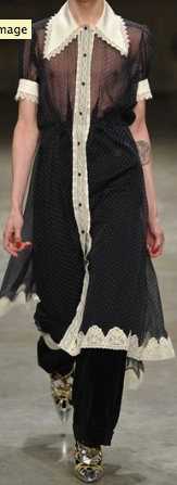 Ivory Floral Guipure Trim