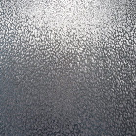 Silver Metallic 'Animal' Panné Velvet