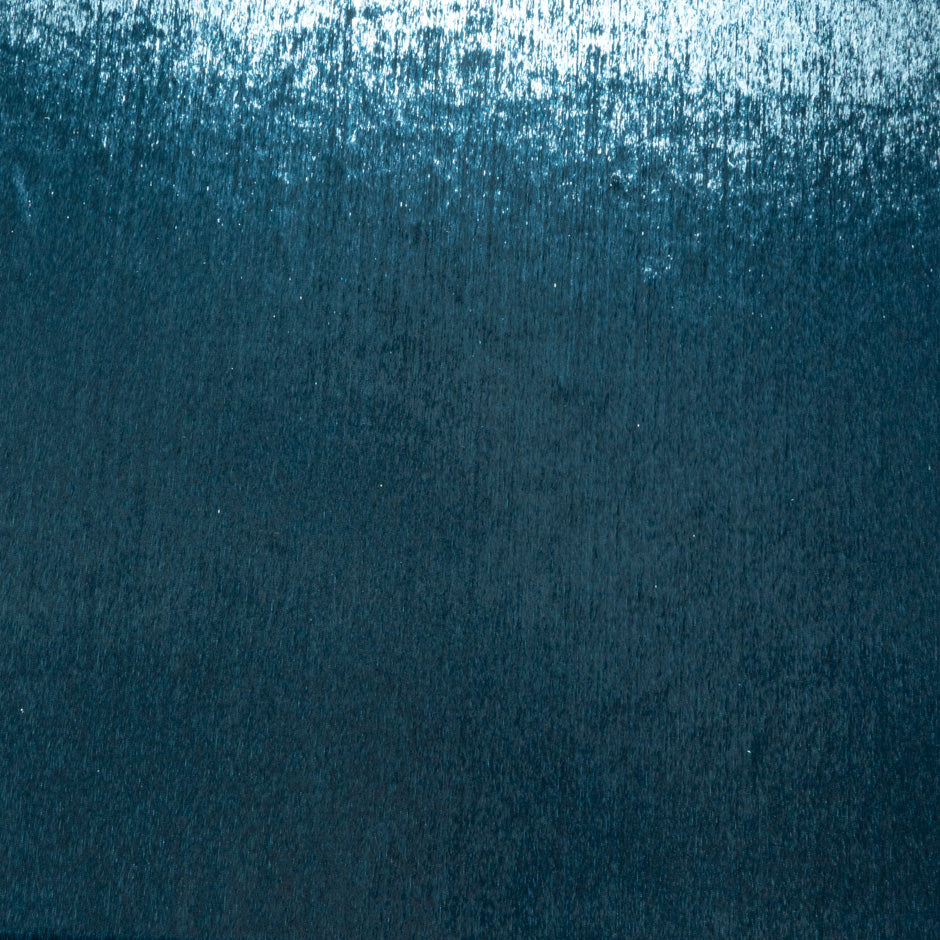 Teal Green Metallic Panné Velvet